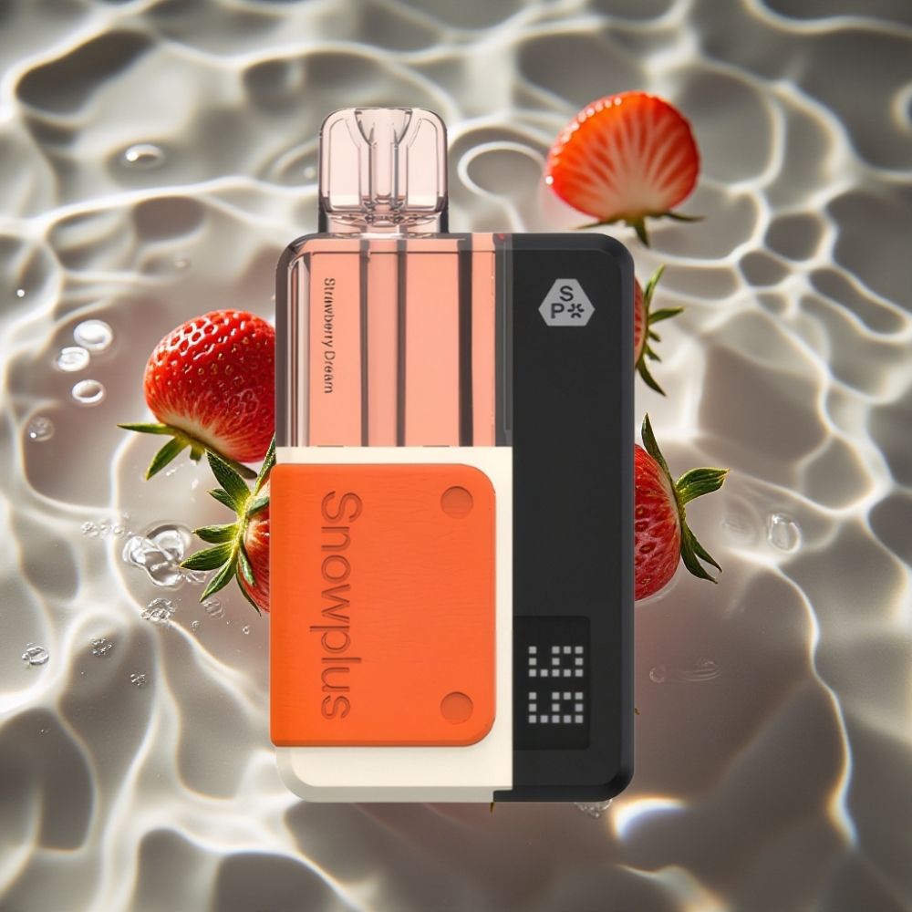 Snowplus Swift 15000 Puffs Pod Kit Strawberry Dream Dual Mesh 1000mAh 2+10ml