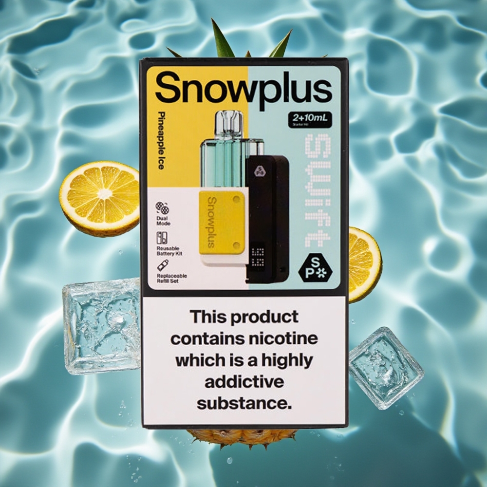 Snowplus Swift 5000 Puffs Dual Mesh 1000mAh Prefilled Pod Kit Pineapple Ice