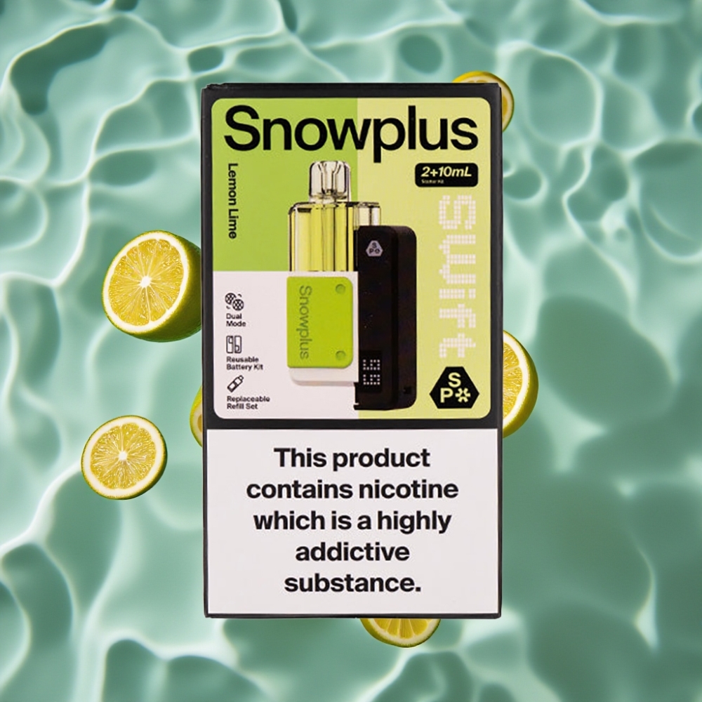 Snowplus Swift 5000 Puffs Dual Mesh Prefilled Pod Kit 1000mAh Lemon Lime