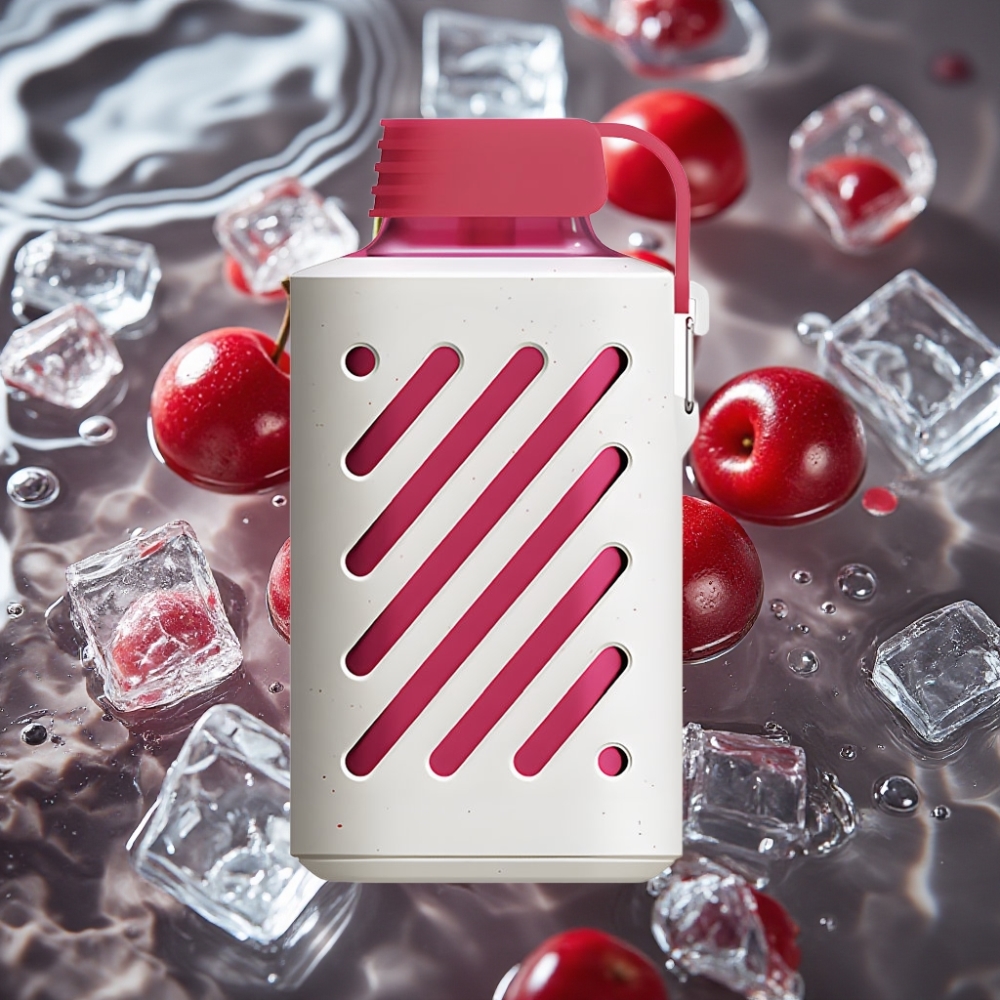 VOZOL GEAR 10000 Disposable Vape Cherry Ice - 10000 Puffs, VAMT Mesh Coil, 20ml E-liquid