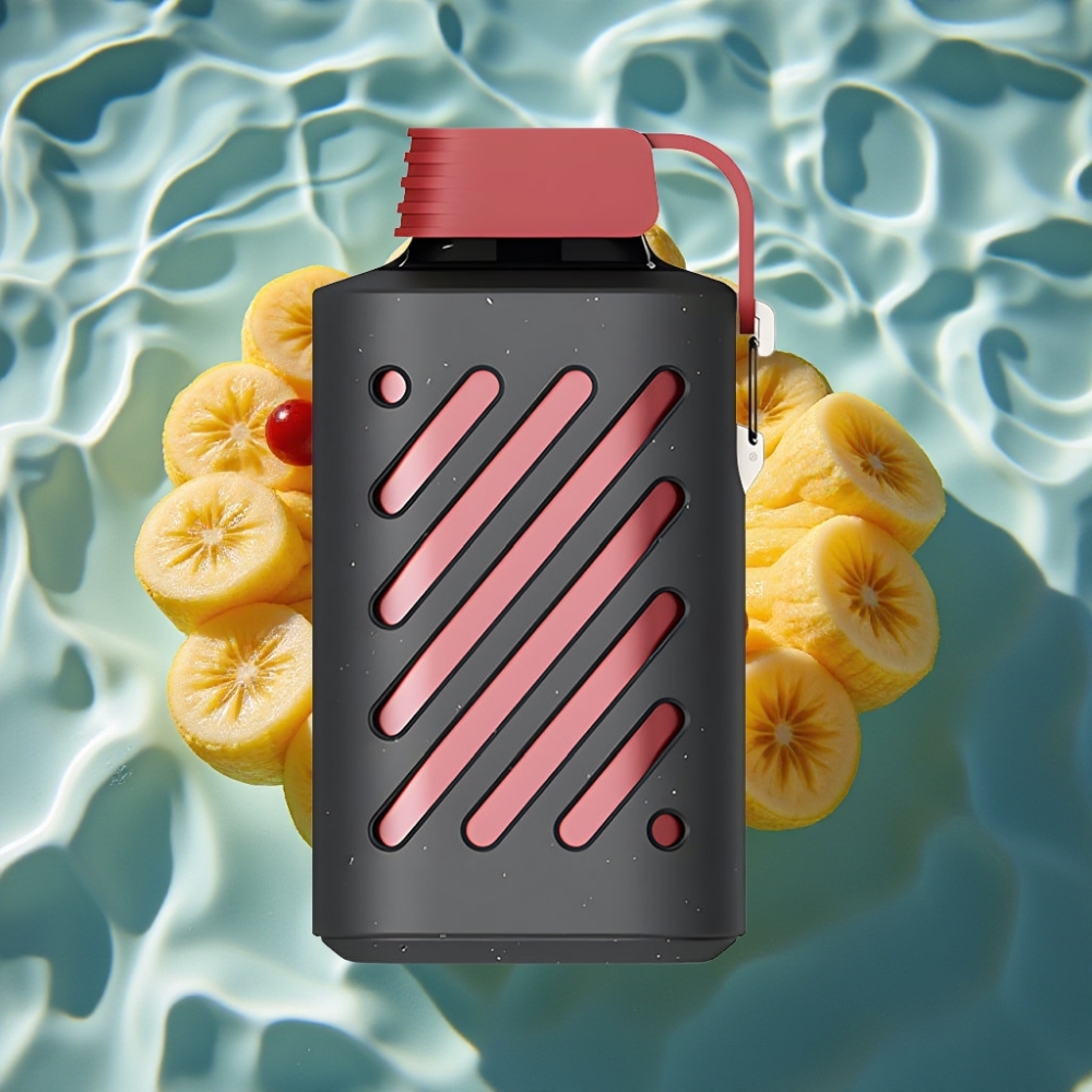 VOZOL GEAR 10000 Disposable Vape - Dragon Fruit Banana Cherry, 10000 Puffs, 20ml E-liquid, 65% PCR