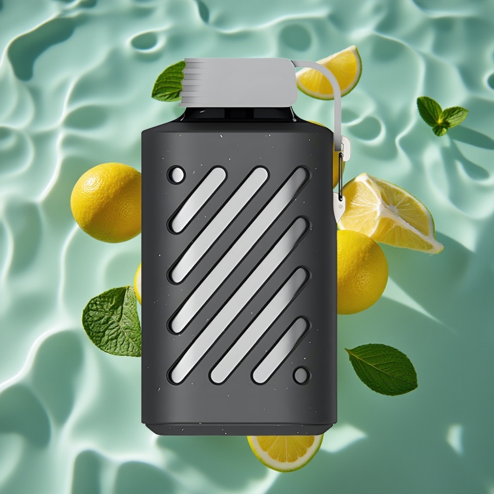 VOZOL GEAR 10000 Disposable Vape Lemon Mint - 10000 Puffs, 20ml E-liquid, VAMT Mesh Coil, 30 Flavors