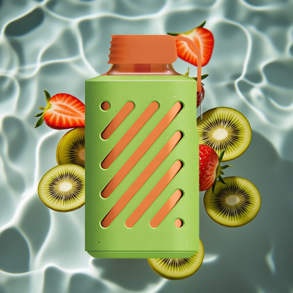 VOZOL GEAR 10000 Disposable Vape Strawberry Kiwi - 10000 Puffs, 30 Flavors, VAMT Mesh Coil, 20ml E-Liquid