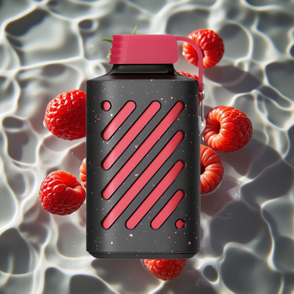 VOZOL GEAR 10000 Disposable Vape - Strawberry Raspberry, 10000 Puffs, 20ml E-liquid, VAMT Mesh Coil