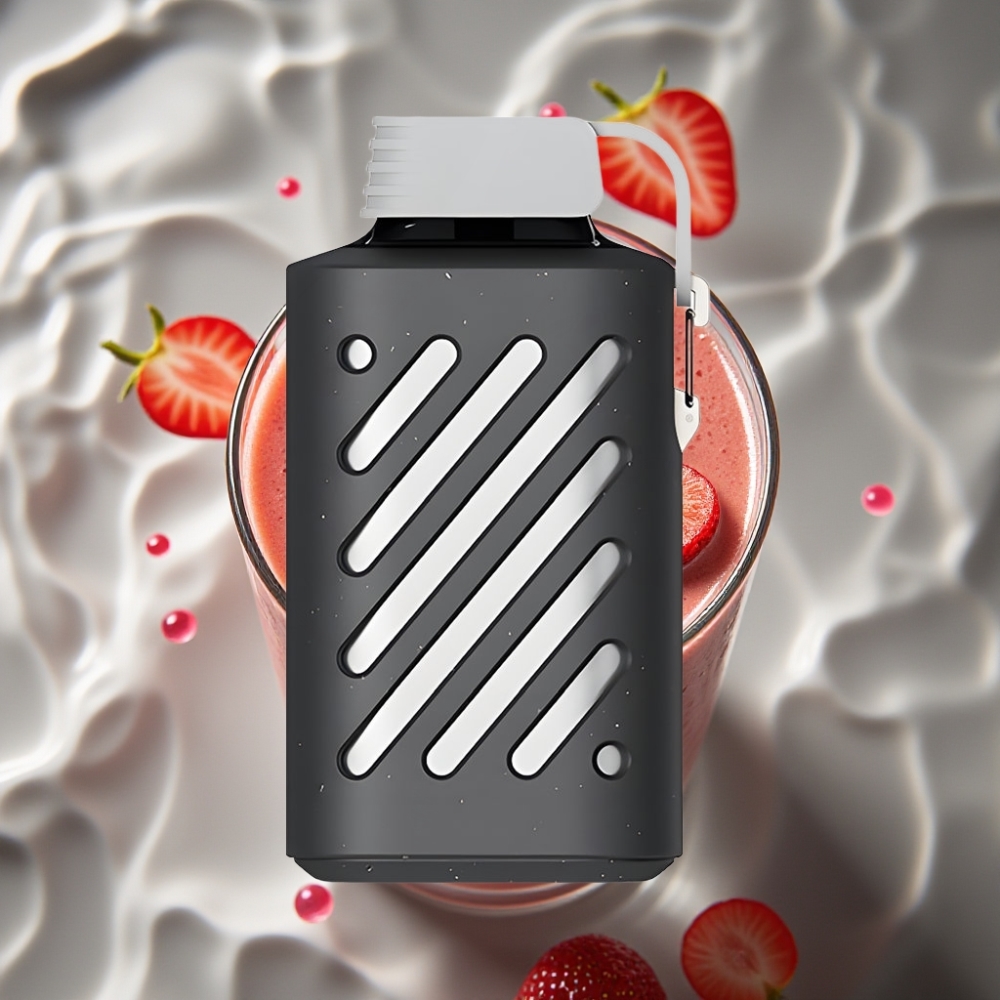 VOZOL GEAR 10000 Disposable Vape Strawberry Smoothie - 10000 Puffs, VAMT Mesh Coil, 20ml E-liquid