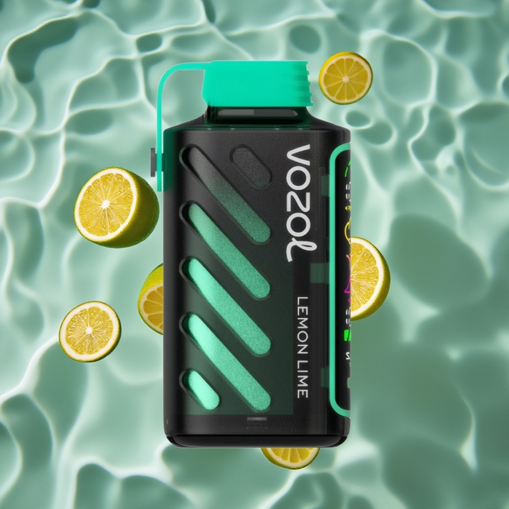 VOZOL Gear Power 20000 Puffs Disposable Vape Lemon Lime - S.i.L.C. Tech, Dual Mesh Coil, 20mL, 5% Nicotine