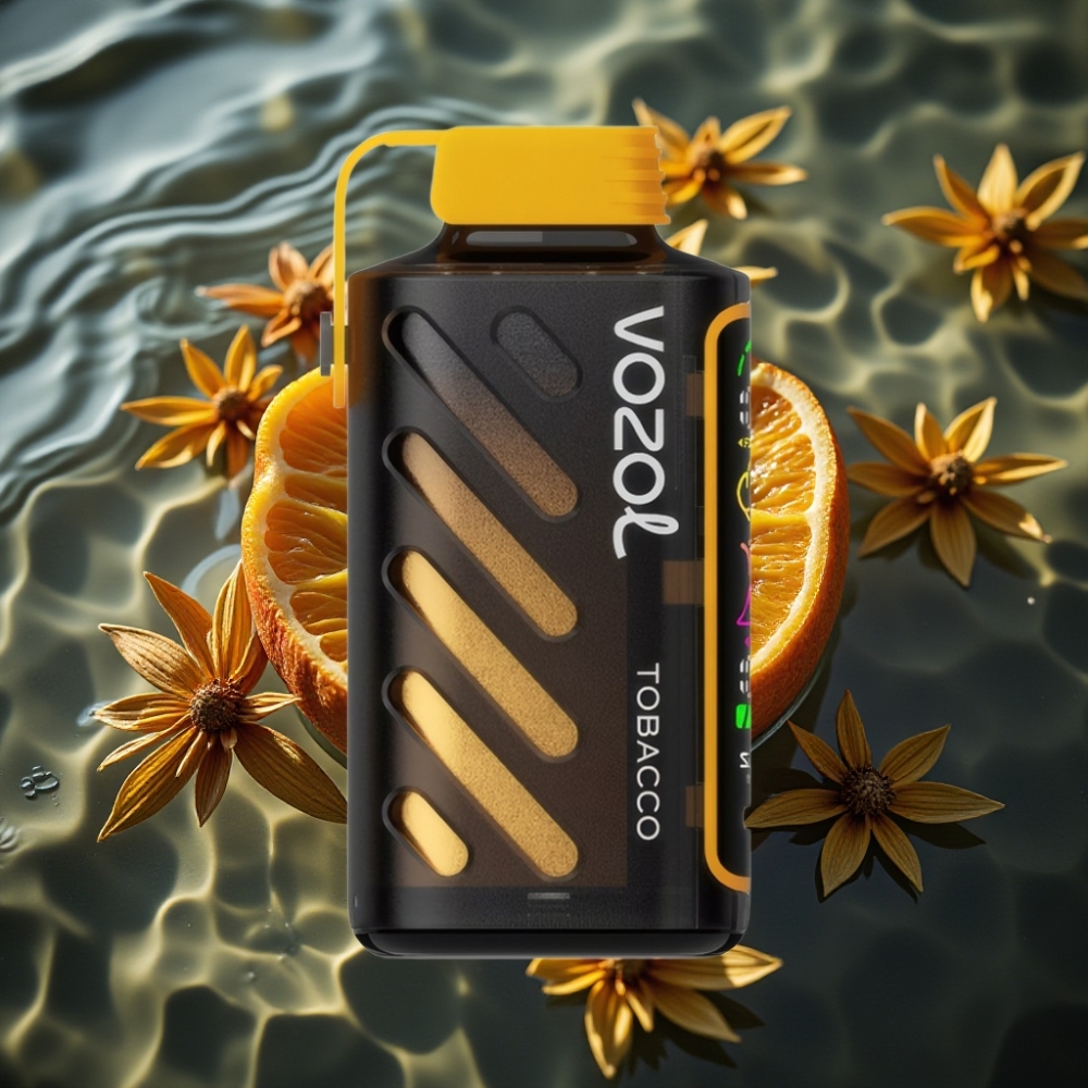 VOZOL Gear Power 20000 Puffs Disposable Vape - Tobacco, S.i.L.C. Tech, Dual Mesh Coil, 20mL, 5% Nicotine