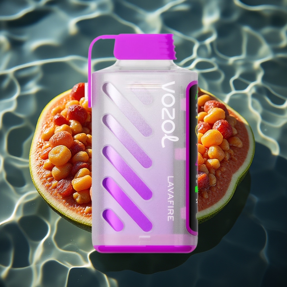 VOZOL Gear Power 20000 Puffs Lavafire Disposable Vape with S.i.L.C. Tech & Dual Mesh Coil