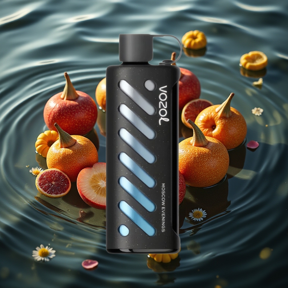 VOZOL Gear Shisha 25000 Puffs Disposable Vape - Moscow Evenings, Dual Mesh Modes, 5mg Nicotine, 1000mAh Battery