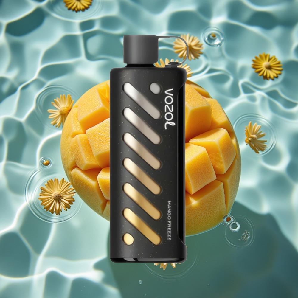 VOZOL Gear Shisha 25000 Puffs Dual Mesh Mango Freeze Disposable Vape with S.i.L.C Tech