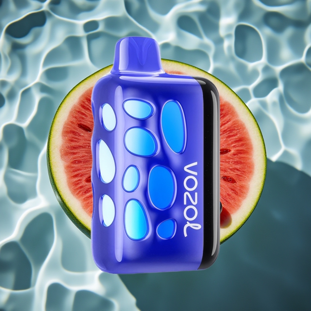 VOZOL RAVE 40000 Disposable Vape Blueberry Watermelon with Beat-Synced Party Mode & 270° Glow Design