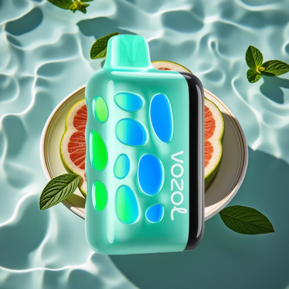 VOZOL RAVE 40000 Disposable Vape Cool Mint – 270° Glow Design, Beat-Synced Party Mode, 1000mAh Battery
