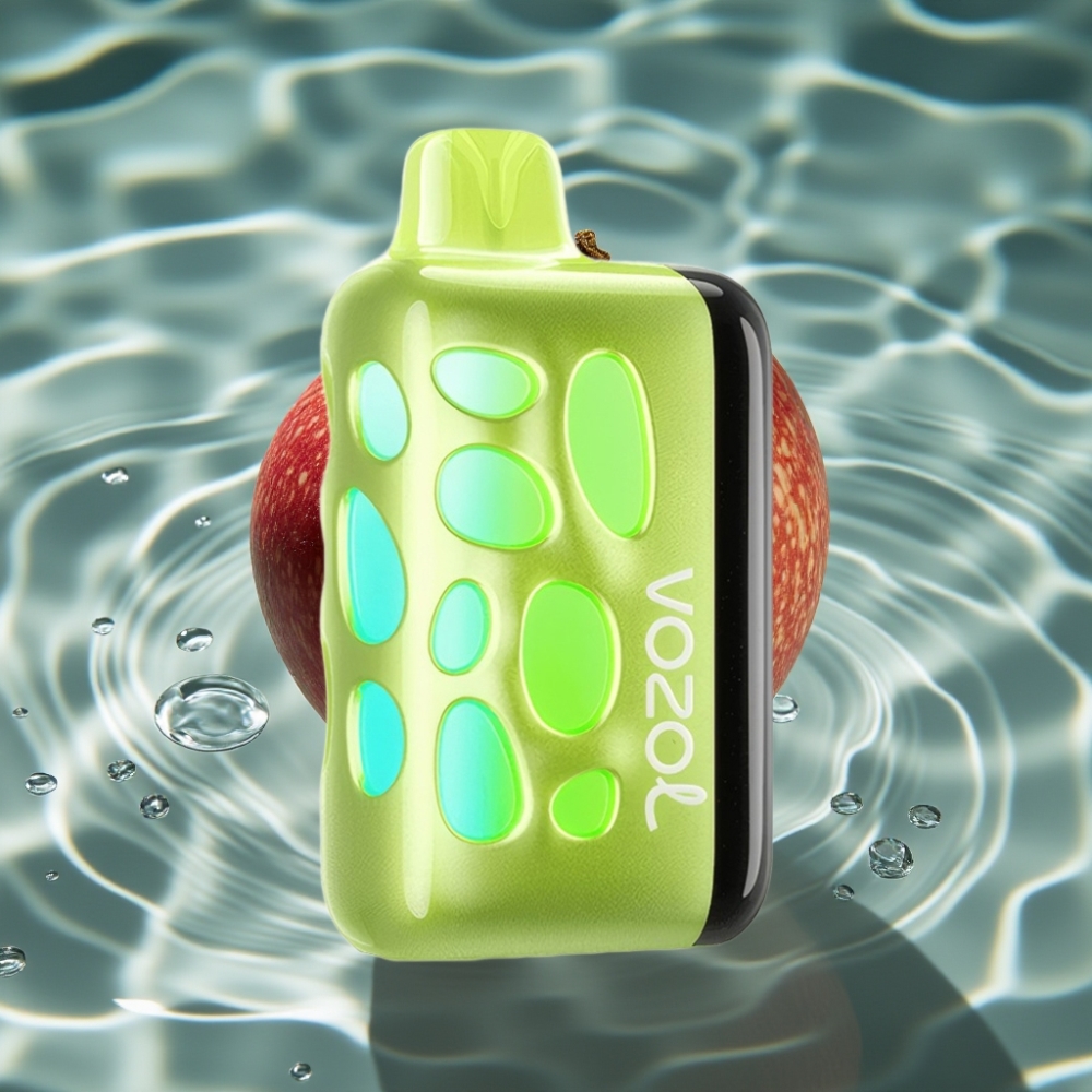 VOZOL RAVE 40000 Disposable Vape Double Apple – 270° Glow, Beat-Synced Party Mode, 1000mAh