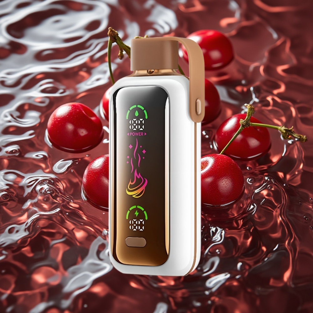 VOZOL Star 20000 Puffs Cherry Cola Disposable Vape with 2.2" HD Screen & Dual Mesh