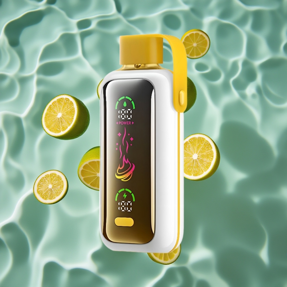 VOZOL Star 20000 Puffs Disposable Vape Lemon Lime - Dual Mesh, 650mAh, 2.2" HD Screen