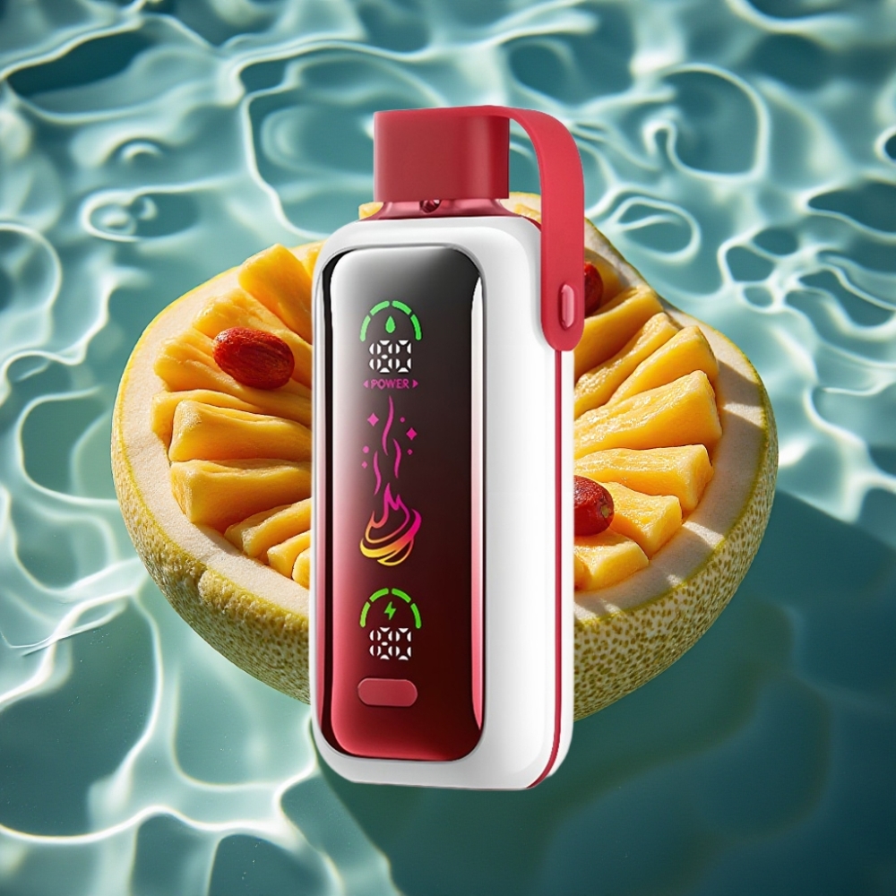 VOZOL Star 20000 Puffs Disposable Vape - Tropical Blast, 2.2" HD Mirror Screen, Dual Mesh, 650mAh Battery