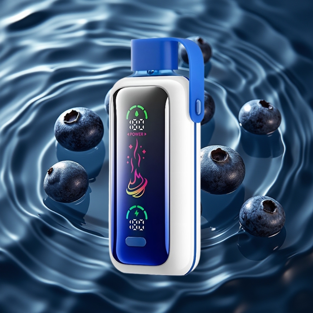 VOZOL Star 20000 Puffs Disposable Vape with 2.2" HD Screen & Dual Mesh - Blueberry Storm