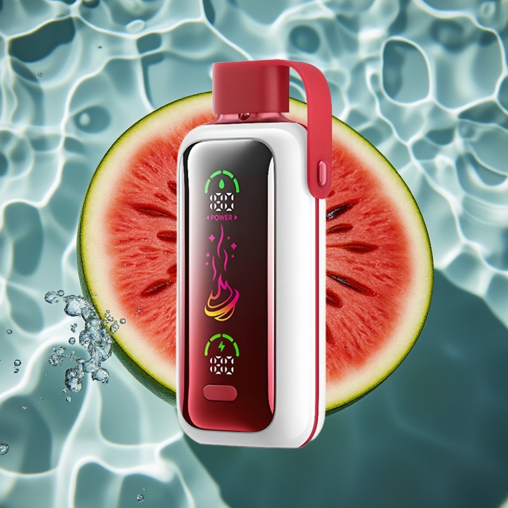 VOZOL Star 20000 Puffs Watermelon Ice Disposable Vape with 2.2" HD Screen & Dual Mesh