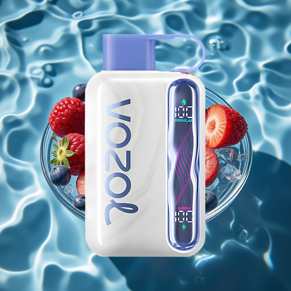 VOZOL STAR 40000 Puffs Disposable Vape Blue Razz Ice 1000mAh Type-C 20/50mg