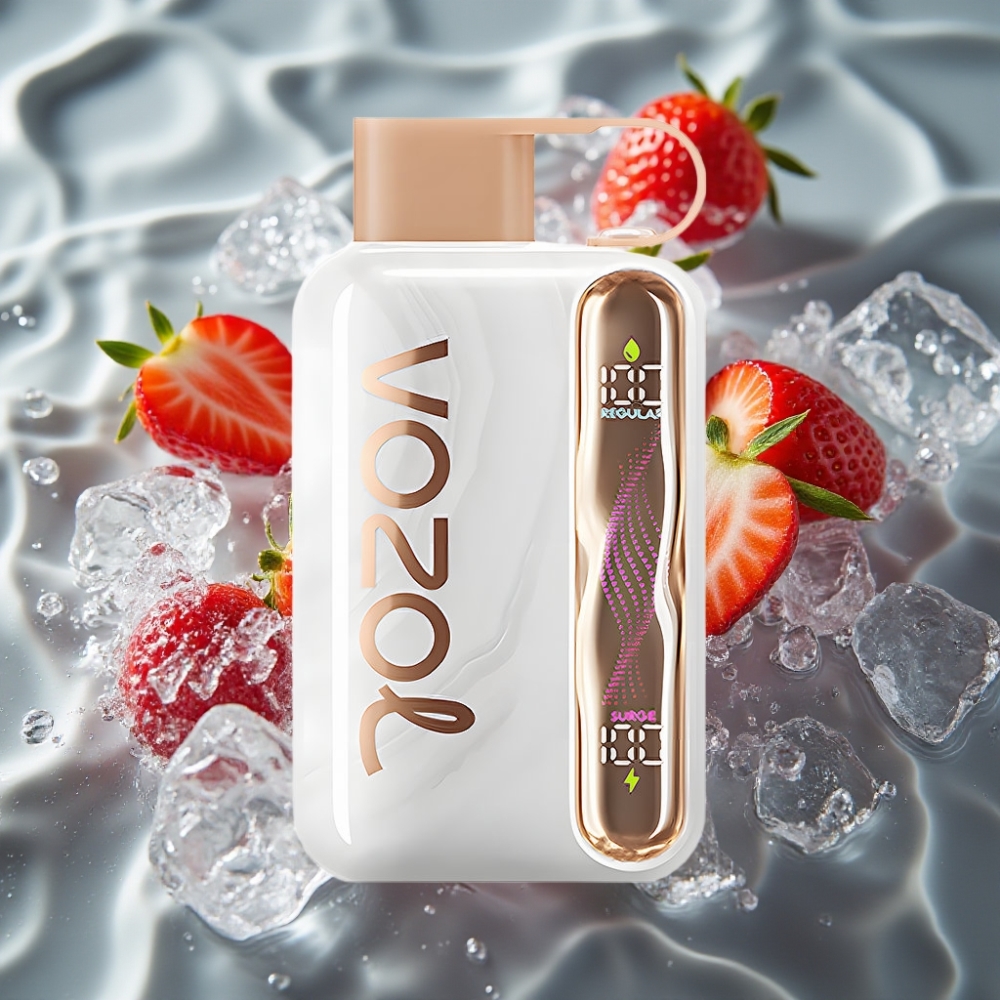 VOZOL STAR 40000 Puffs Strawberry Ice Disposable Vape 1000mAh Type-C 20/50mg
