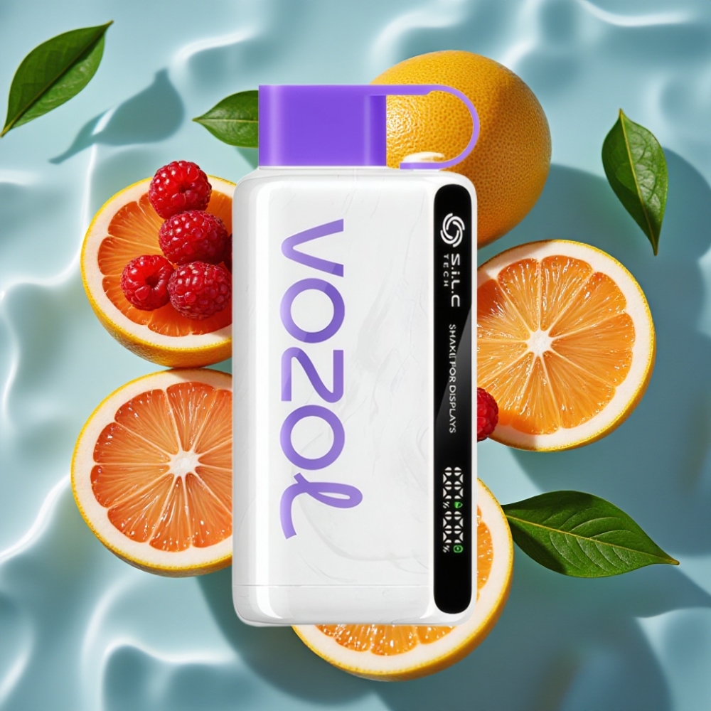 VOZOL STAR 9000/12000 Disposable Vape - Cranberry Mango Grapefruit, 650mAh, 30% Faster Charge, Recycled Plastic, Up to 12000 Puffs