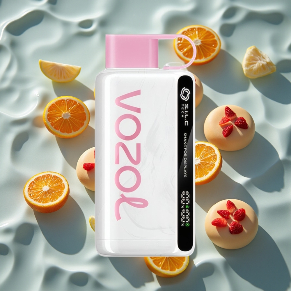 VOZOL STAR 9000/12000 Disposable Vape - Creme Savers Candy, 650mAh Battery, 30% Faster Charge, S.i.L.C TECH, Recycled Plastic