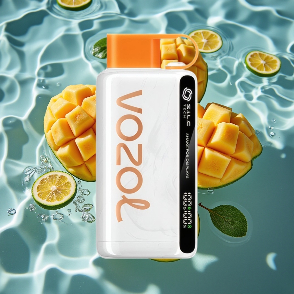 VOZOL STAR 9000/12000 Disposable Vape Mexica Mango Ice - 650mAh, 30% Faster Charge, Recycled Plastic