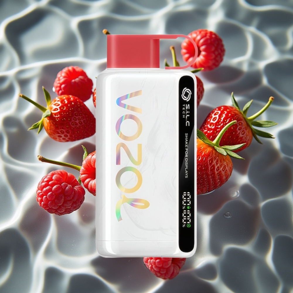 VOZOL STAR 9000/12000 Disposable Vape Strawberry Raspberry Cherry with 650mAh Battery & S.i.L.C TECH