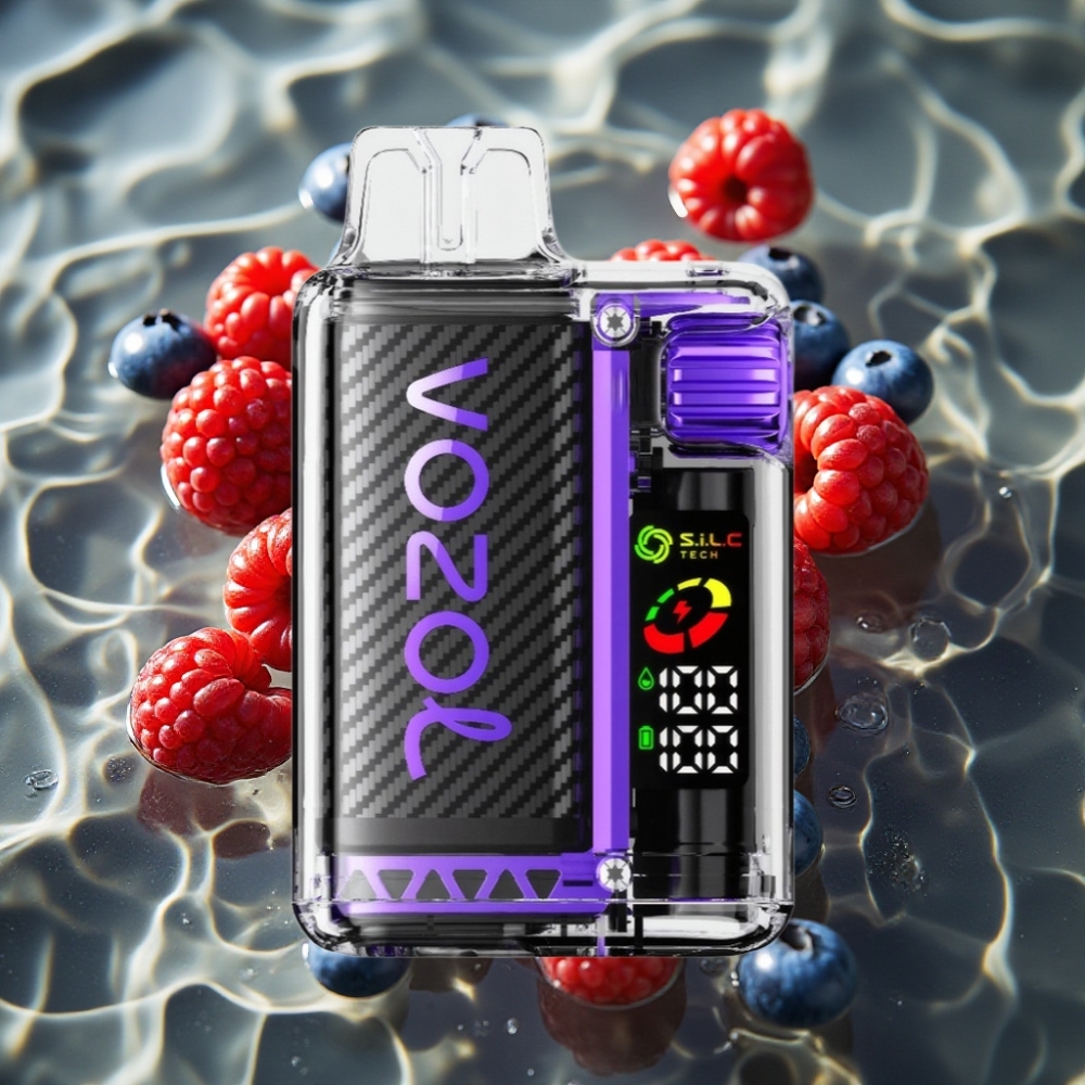VOZOL Vista 20000 Puffs Mixed Berries Disposable Vape with OLED Screen & 650mAh Battery