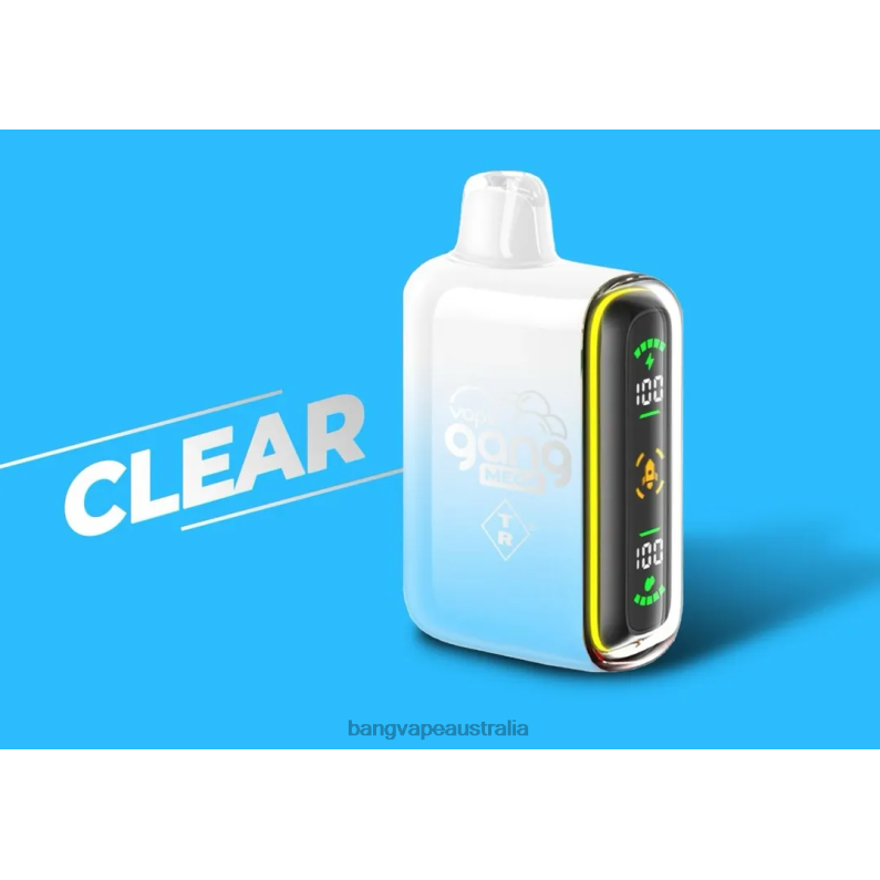Vape Gang MEGA 20,000 puffs Disposable Vape (Box of 5) 6006N56 Clear - Vape Gang Sydney