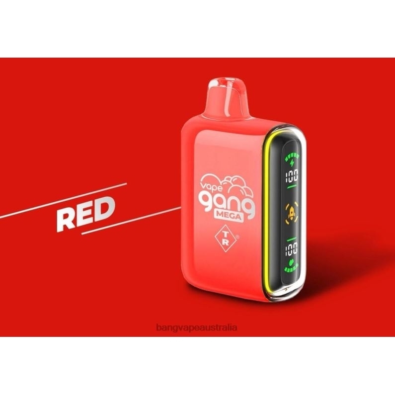 Vape Gang MEGA 20,000 puffs Disposable Vape (Box of 5) 6006N57 Red - Vape Gang Melbourne
